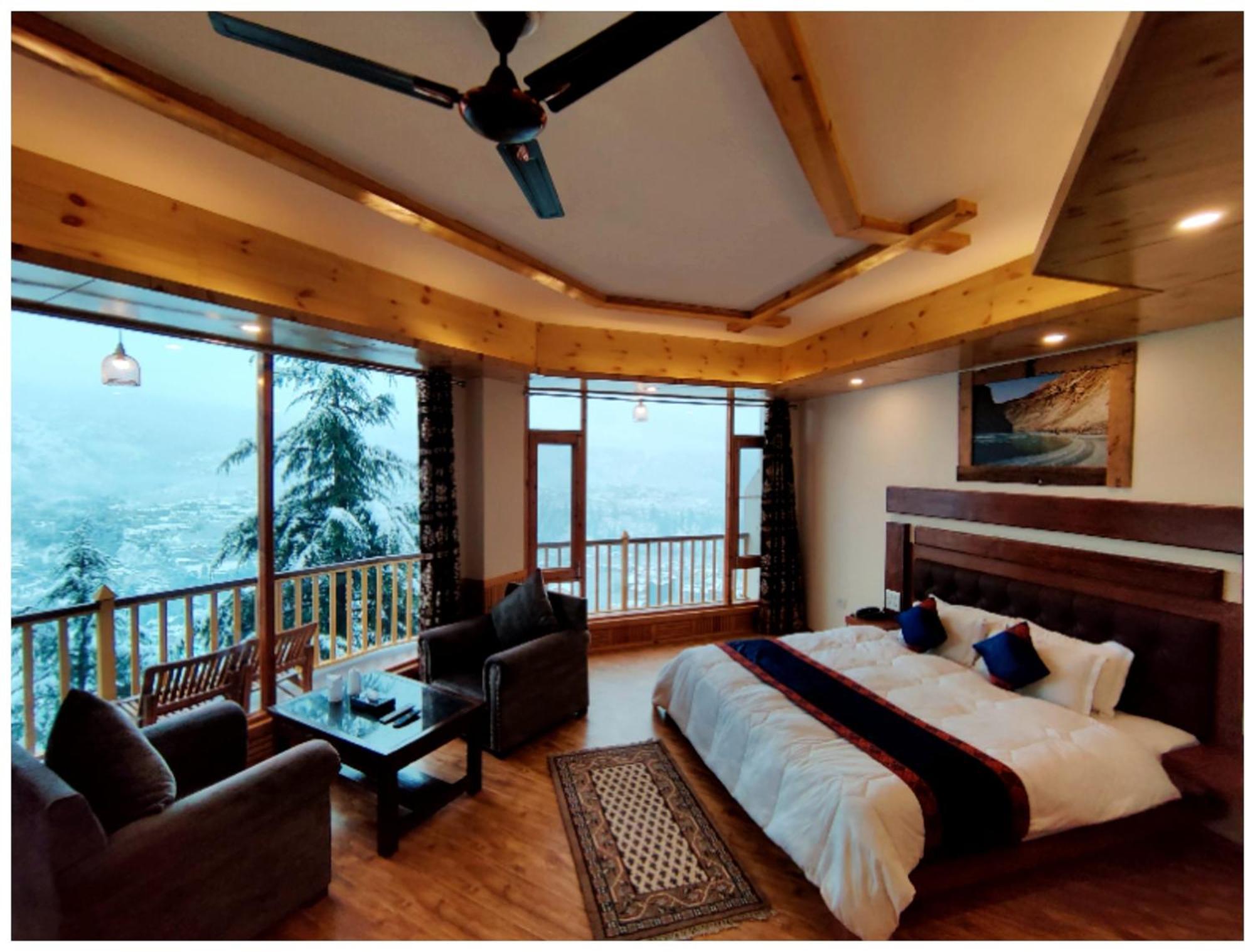 Manali Hotel T H E - B D - R E S O R T - Free Parking - Jungle Safari And Restaurant Facilities -Luxury & Spacious Room - Best Premium Hotel In Manali Eksteriør billede