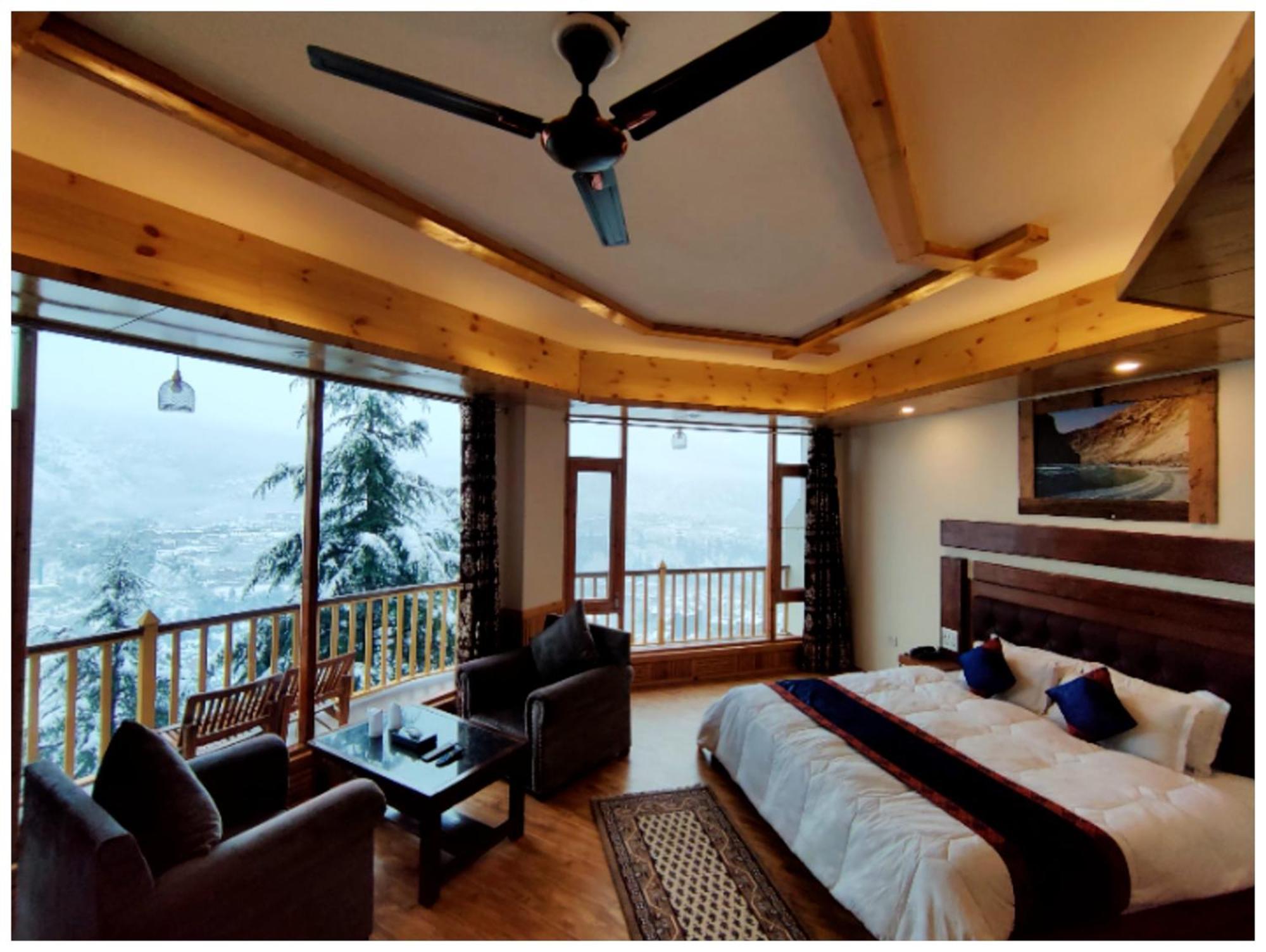 Manali Hotel T H E - B D - R E S O R T - Free Parking - Jungle Safari And Restaurant Facilities -Luxury & Spacious Room - Best Premium Hotel In Manali Eksteriør billede