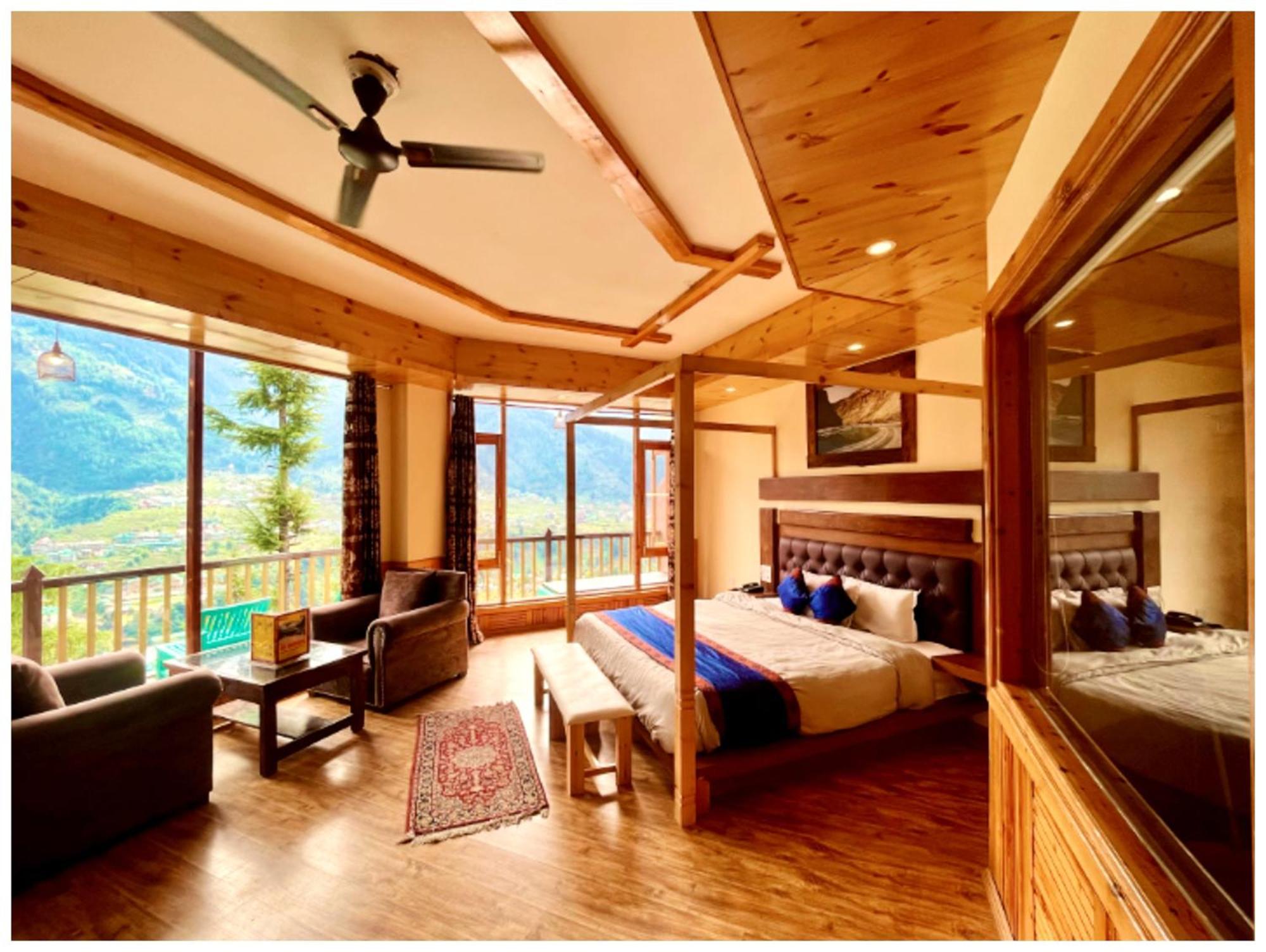 Manali Hotel T H E - B D - R E S O R T - Free Parking - Jungle Safari And Restaurant Facilities -Luxury & Spacious Room - Best Premium Hotel In Manali Eksteriør billede